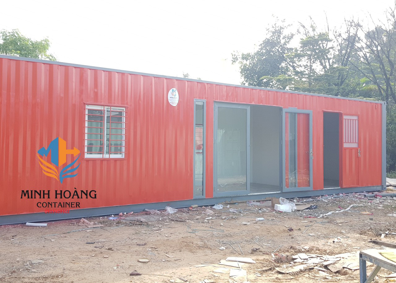 Container nhà ở 40feet cách nhiệt bằng panel