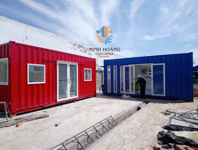 Cụm container văn phòng 2x20 feet