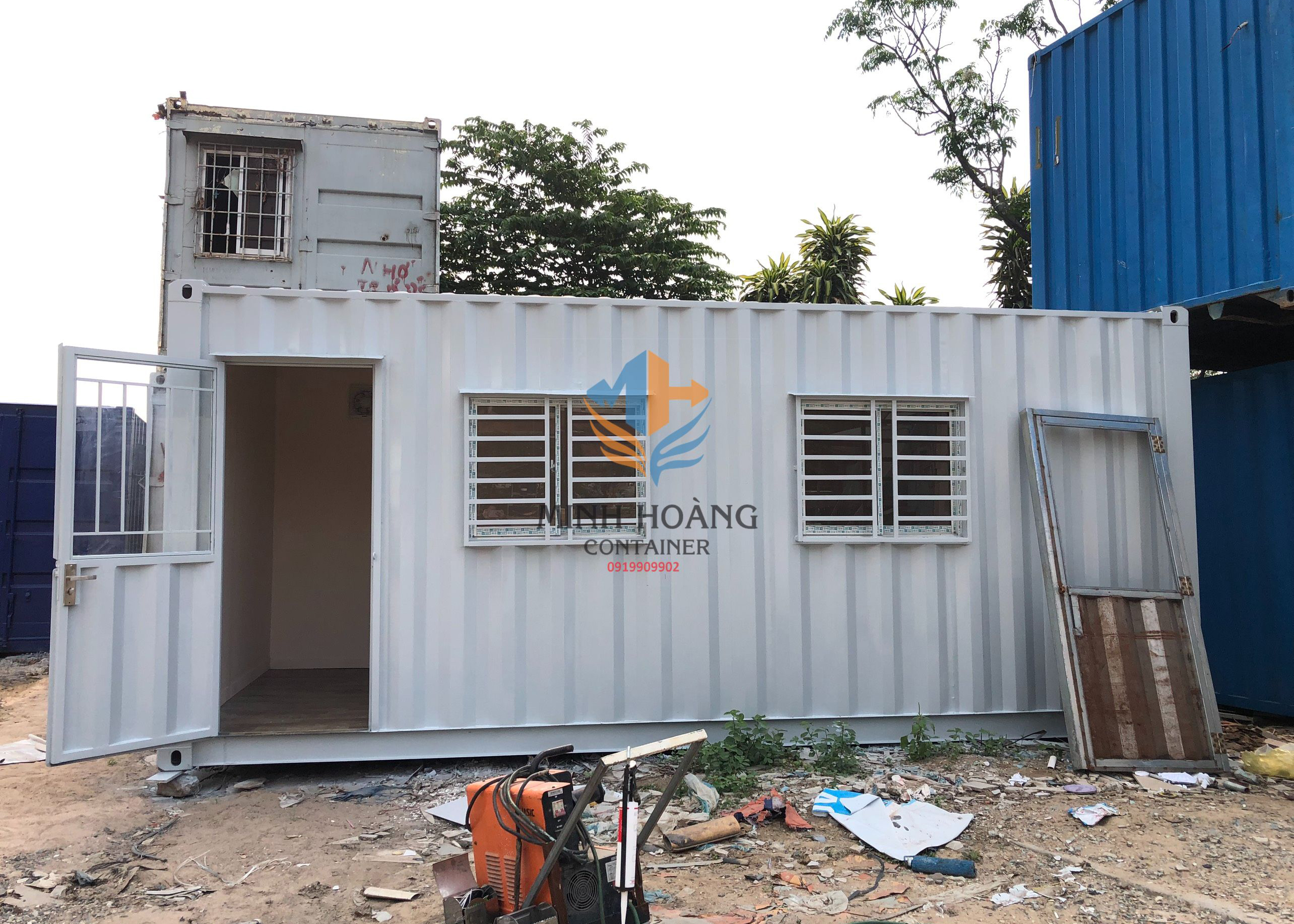 Dự Án Container Văn Phòng 20 Feet Vận Chuyển Đi TP HCM