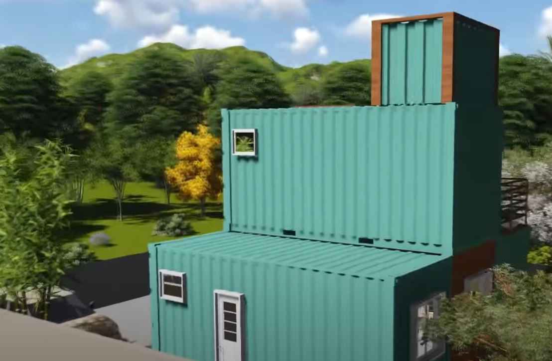 Casa contêiner JA - Primeira Etapa