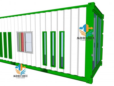 Mẫu thiết kế container 20feet cao 2m9