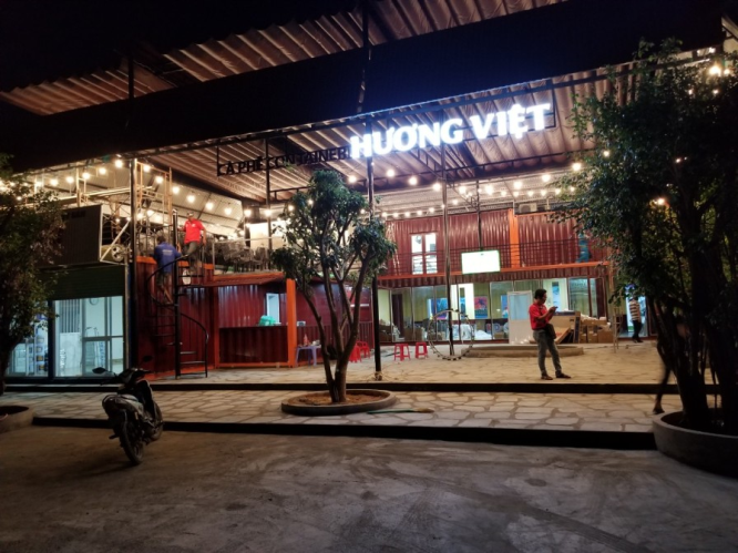 Cụm Container cafe Bạc Liêu