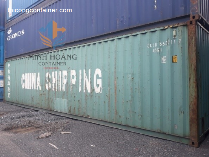 Container kho 40Feet cao 2m9 – K402( CHINASHIPPING )-1