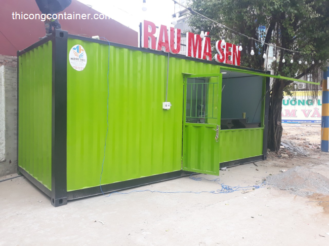 Container quầy Cafe 20feet - C201-1