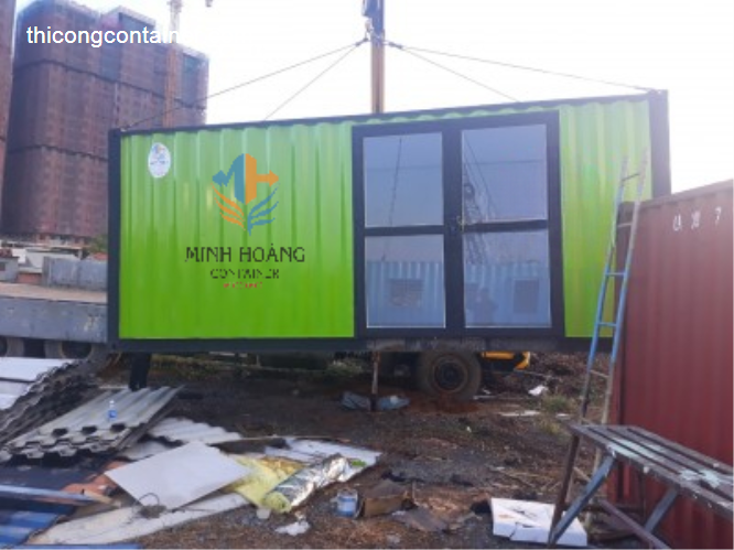 Container văn phòng 20 feet nhà vườn - V203-1