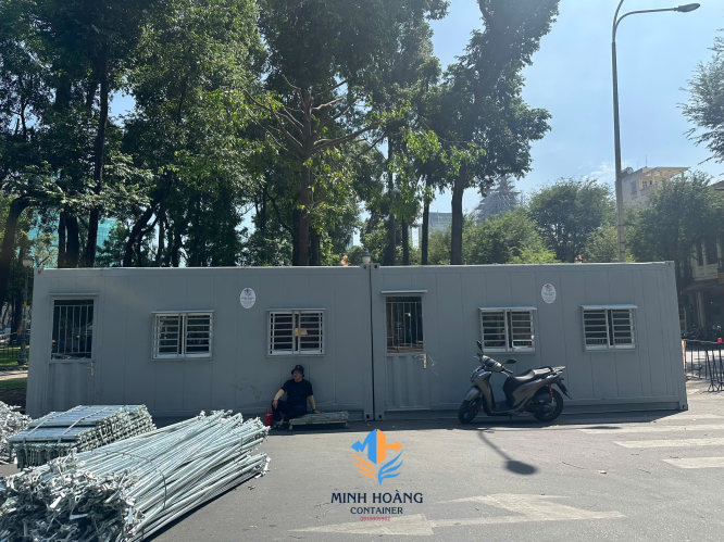 Bộ đôi container văn phòng 20 feet tại Quận 1