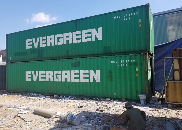 Container kho 40feet EverGreen