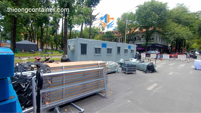 Bộ đôi container văn phòng 20 feet tại Quận 1-3