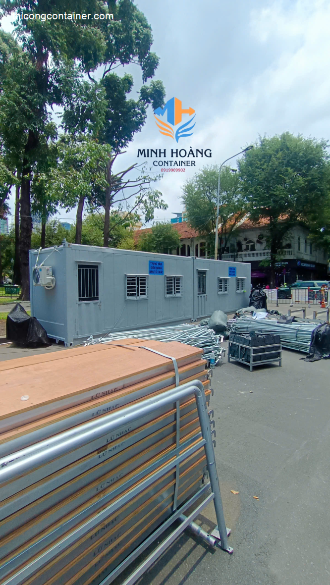 Bộ đôi container văn phòng 20 feet tại Quận 1-7