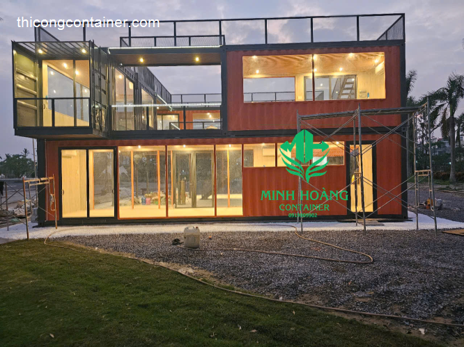 CỤM CONTAINER CAFE SÔNG GIÁ RESORT HẢI PHÒNG-5