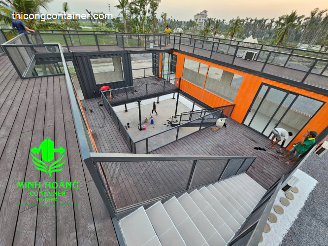 CỤM CONTAINER CAFE SÔNG GIÁ RESORT HẢI PHÒNG-6